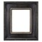 Creative Mark Museum Plein Aire Ornate Picture Frame - 10x20" - Antique Black W/ Silver - Pack of 1, High-End Antique Style Frames - Open Back with No Glass or Backing